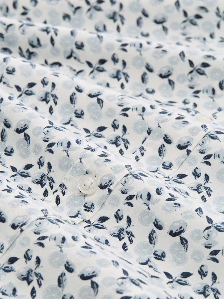 Printes Oxford Shirt - Wit Dessin
