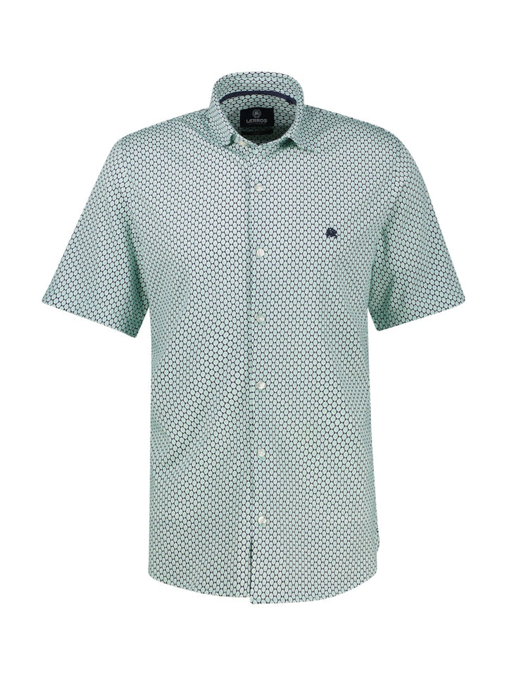 Overhemd Jersey Aop S/s - Mint