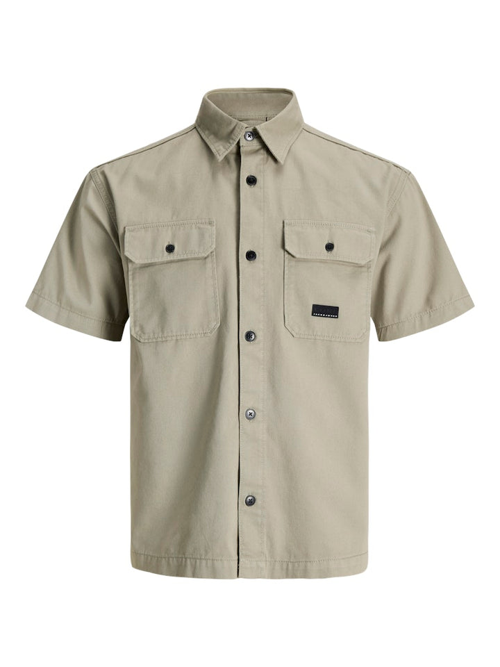 Jcoben Classic Fusion Shirt Ss - Olijf