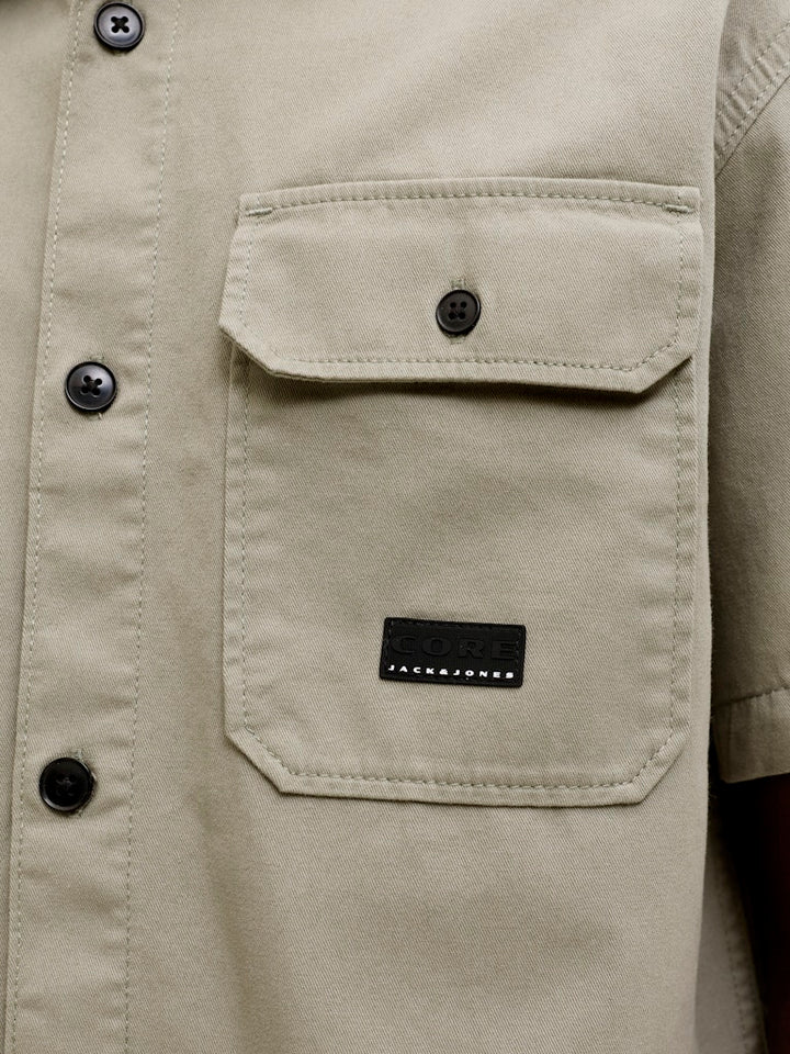 Jcoben Classic Fusion Shirt Ss - Olijf