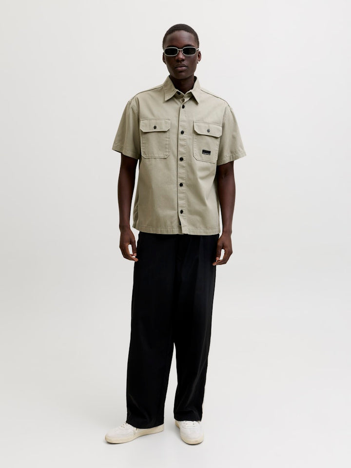 Jcoben Classic Fusion Shirt Ss - Olijf