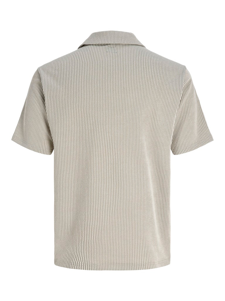 Jprblanoah Ss Shirt Styd Ss26 - Olijf