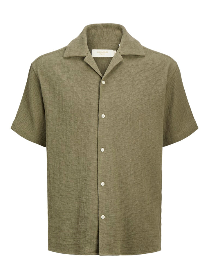 Jorcoba Stripe Resort Shirt Ss Sn - Army