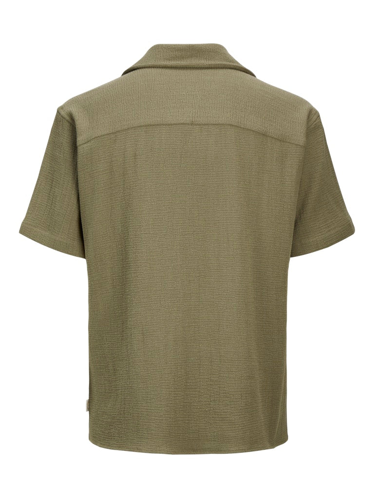 Jorcoba Stripe Resort Shirt Ss Sn - Army