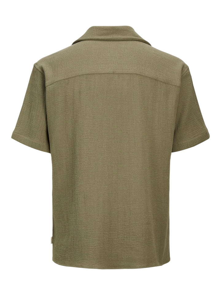 Jorcoba Stripe Resort Shirt Ss Sn - Army