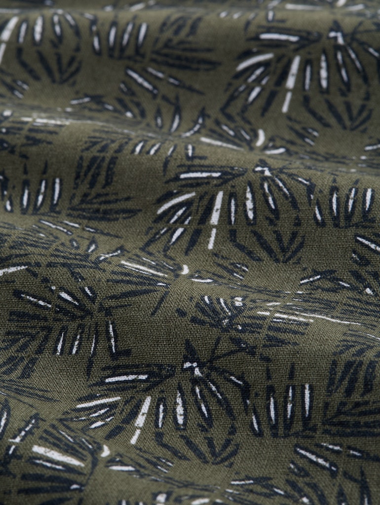 Aop Shirt - Groen Dessin