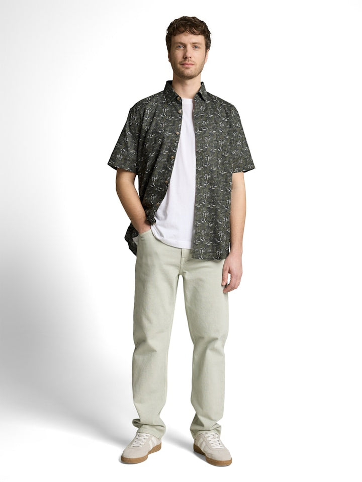 Aop Shirt - Groen Dessin
