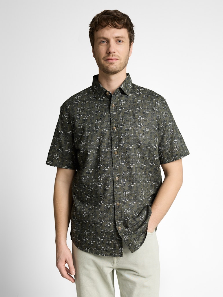 Aop Shirt - Groen Dessin