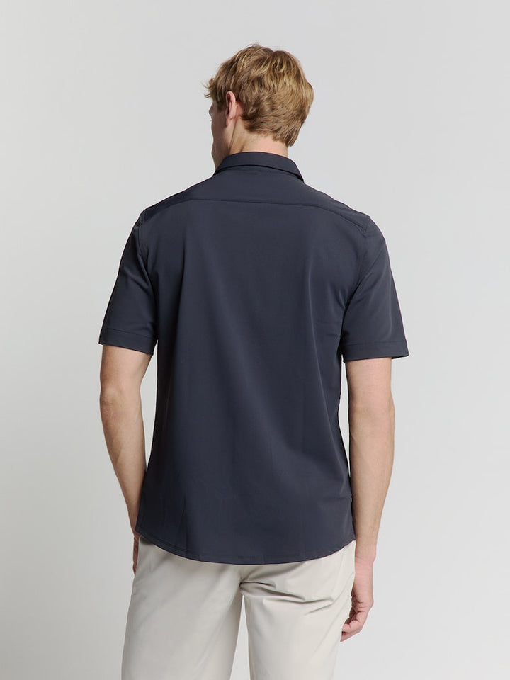 Shirt  Short Sleeve Jersey Travel - Navy
