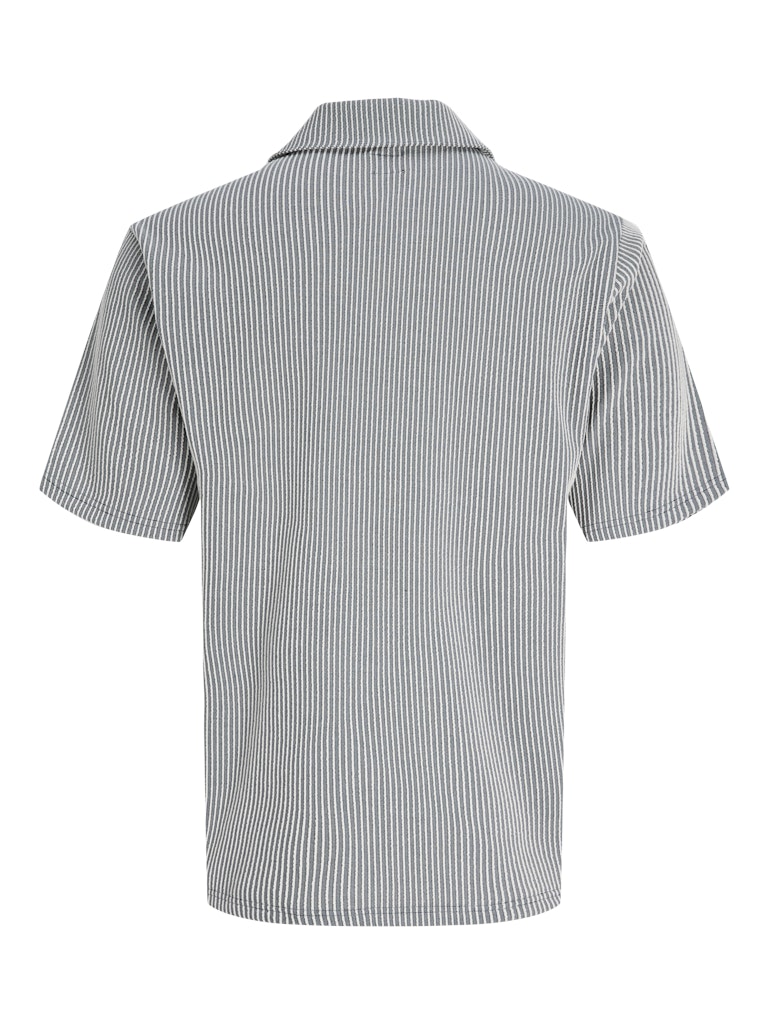 Jprblanoah Ss Shirt Styd Ss26 - Blauw Dessin