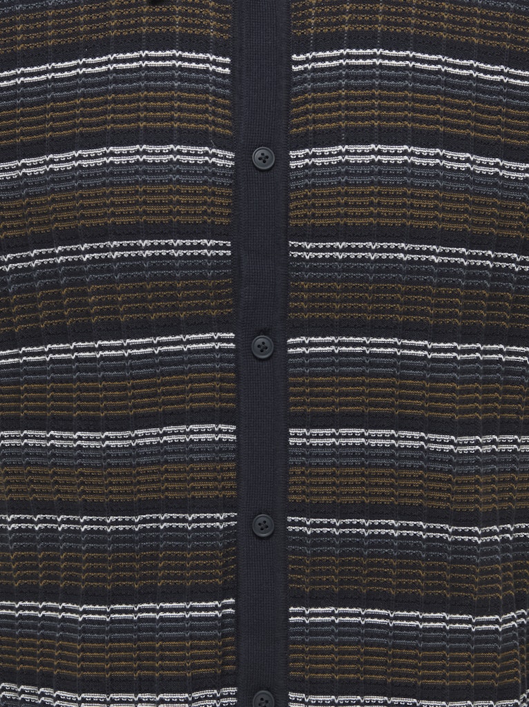 Onsleeds Reg Ss Shirt Knit Noos - Blauw Dessin