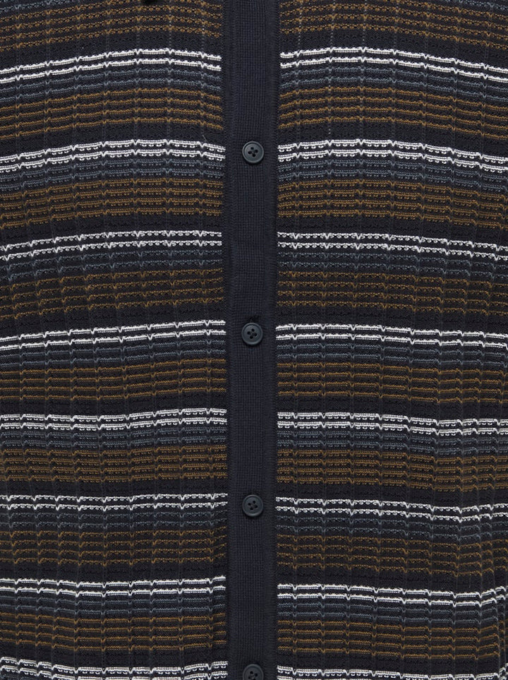 Onsleeds Reg Ss Shirt Knit Noos - Blauw Dessin