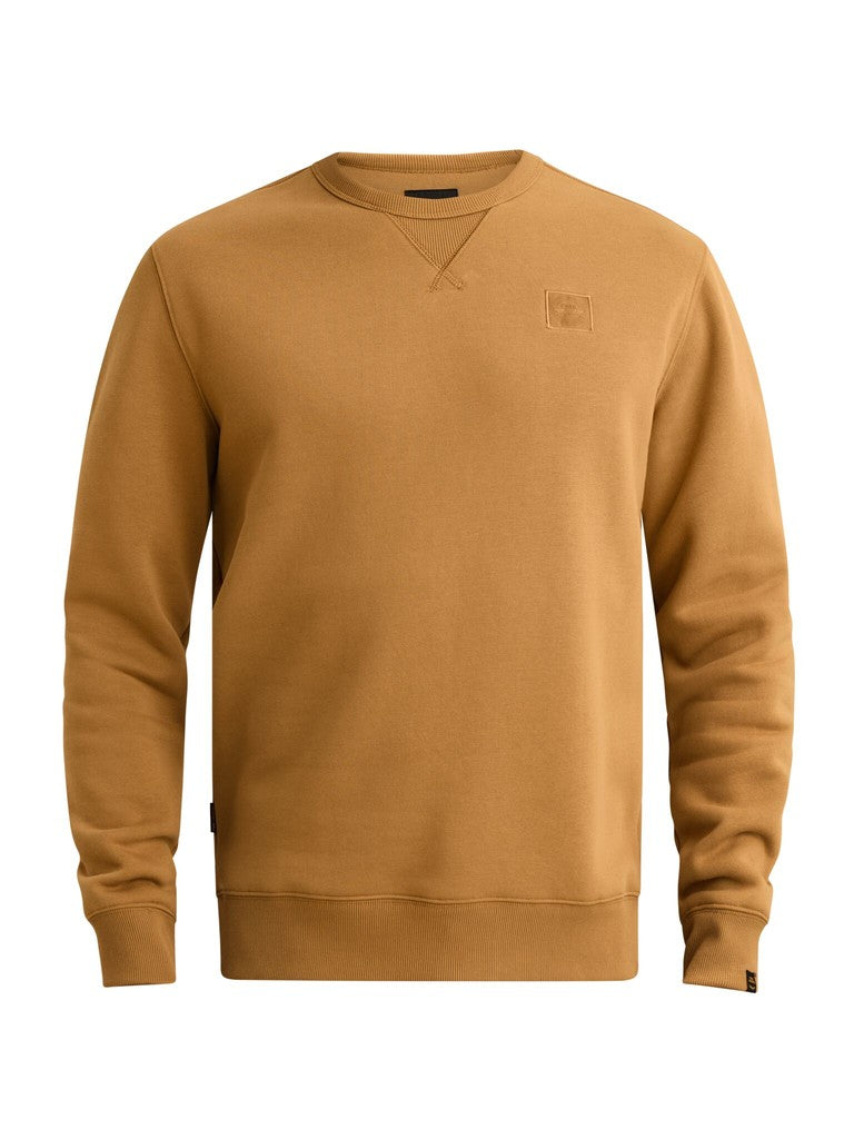 Crewneck Soft Fleece Sweat - Oker