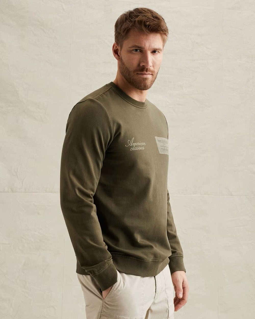 Crewneck French Terry Gd - Army