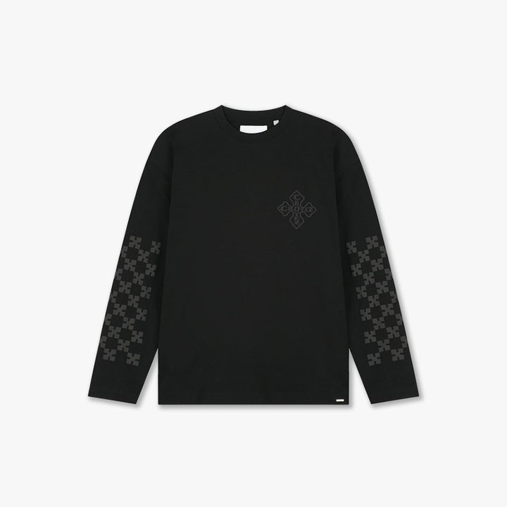 Cross L/s - Zwart