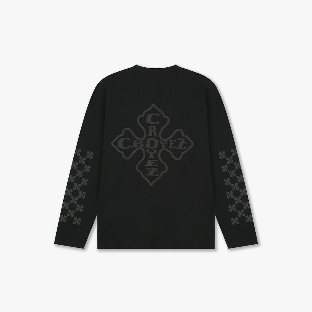 Cross L/s - Zwart