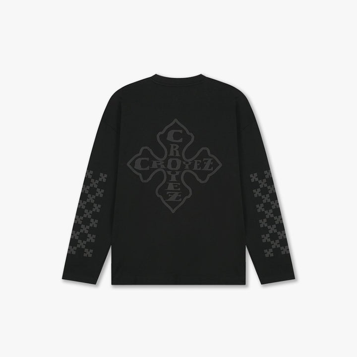 Cross L/s - Zwart