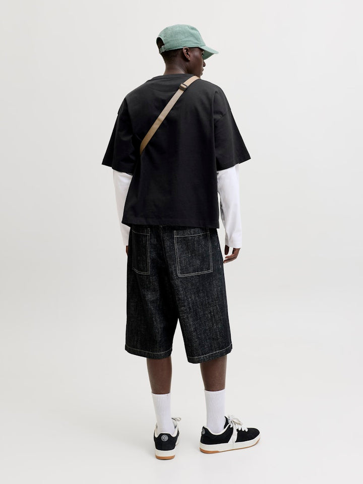 Jcobiarritz Doublelayer Tee Ls - Zwart