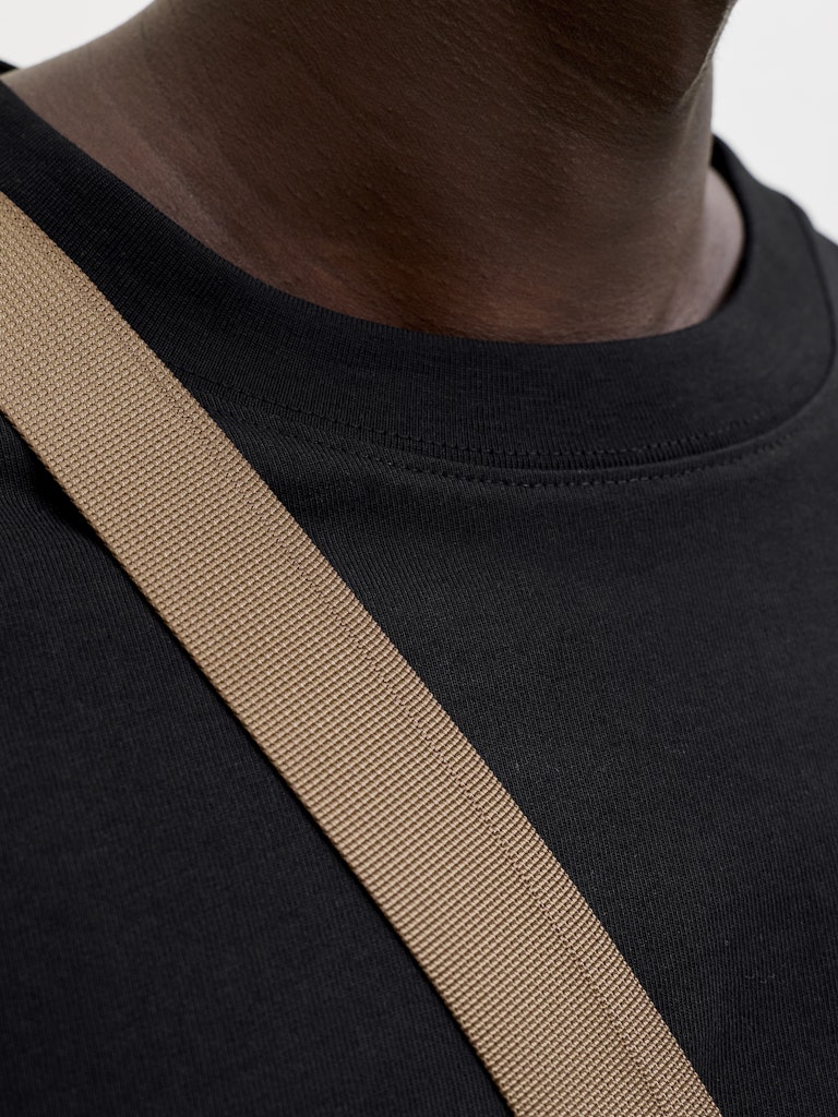 Jcobiarritz Doublelayer Tee Ls - Zwart
