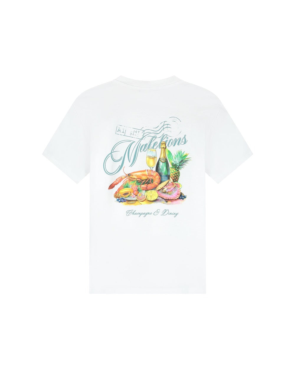 Champange T-shirt - Wit