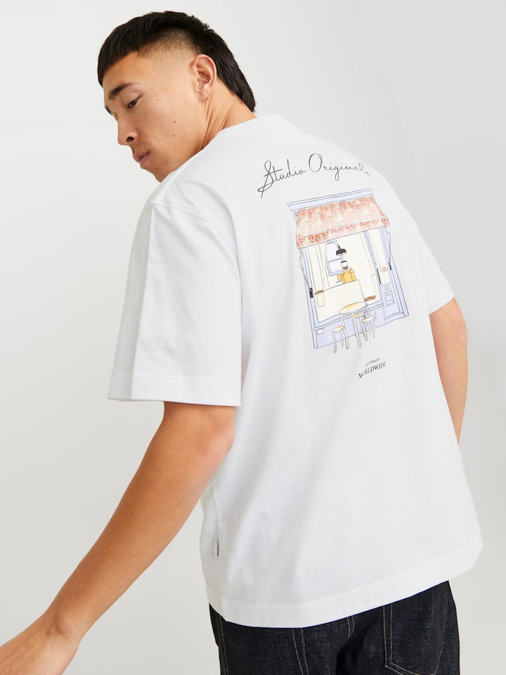 Jorvesterbro Tee Ss Crew Neck Noos - Wit
