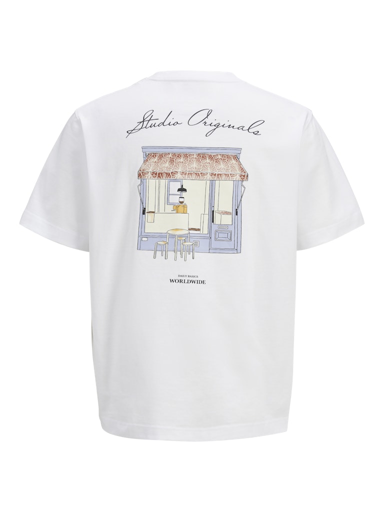 Jorvesterbro Tee Ss Crew Neck Noos - Wit