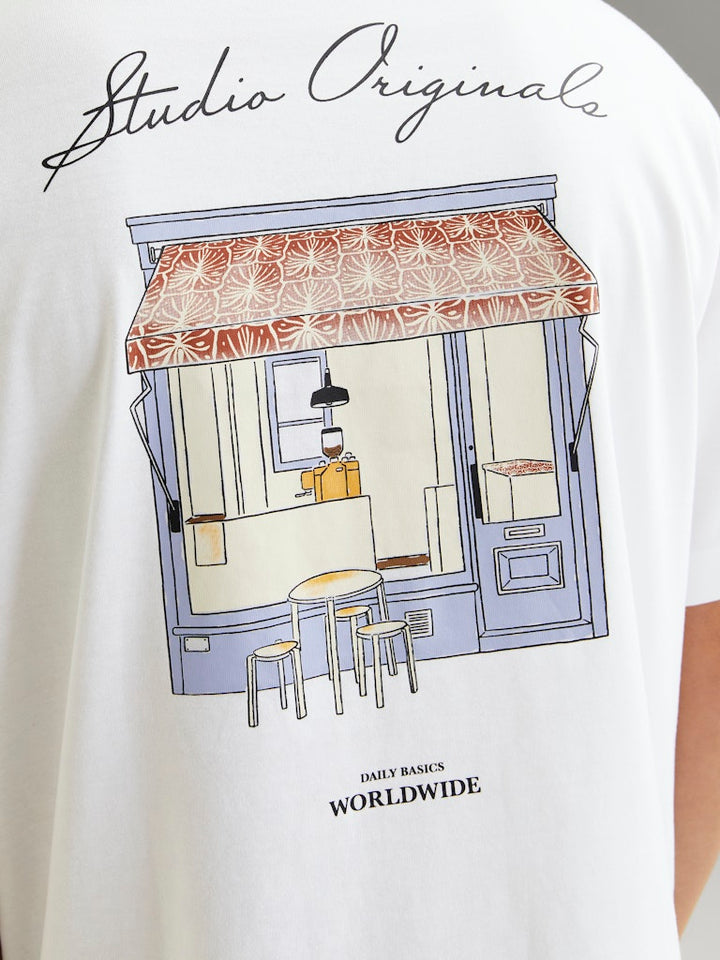 Jorvesterbro Tee Ss Crew Neck Noos - Wit