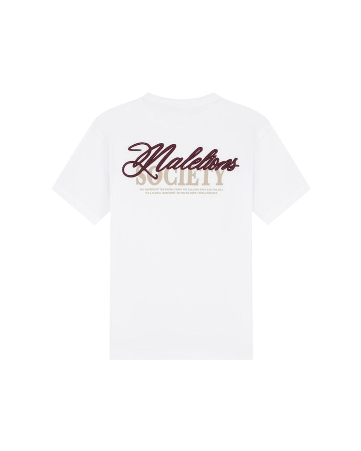 T-shirt Society - Wit