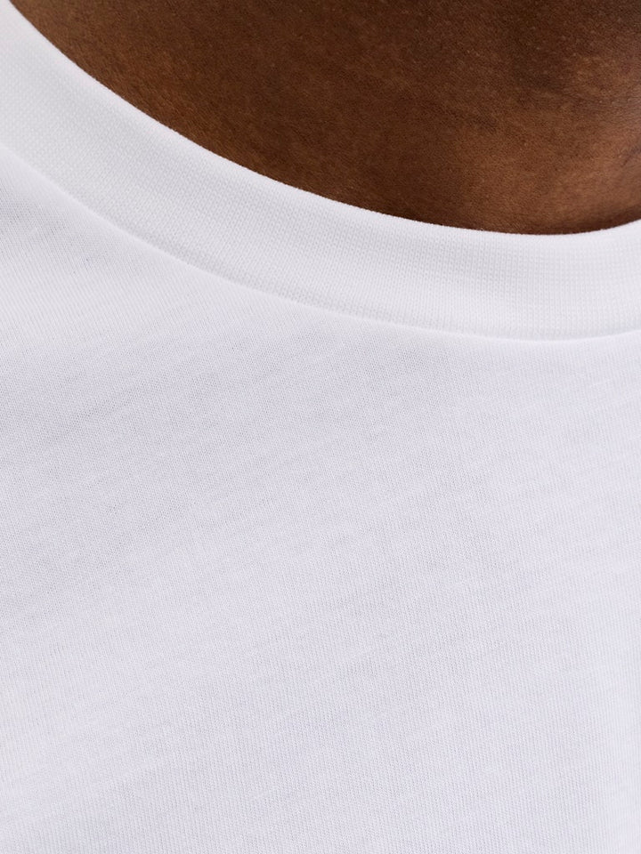 Jprblucaleb Ss Tee Sn - Wit