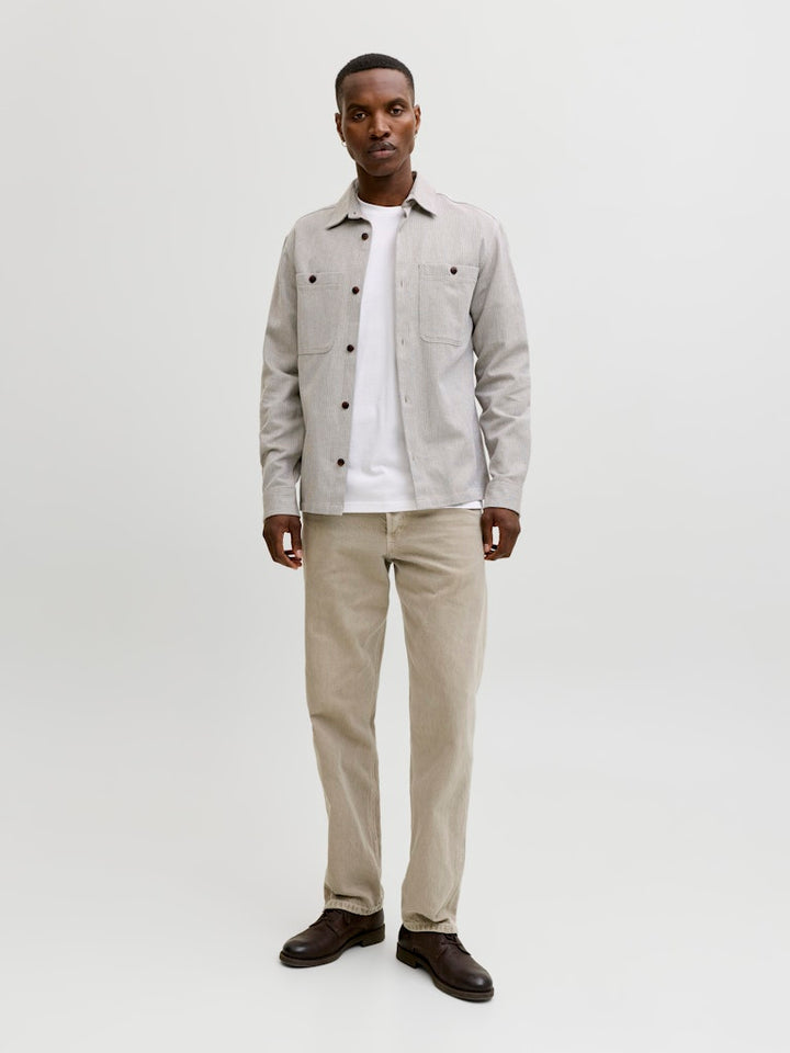 Jprblucaleb Ss Tee Sn - Wit