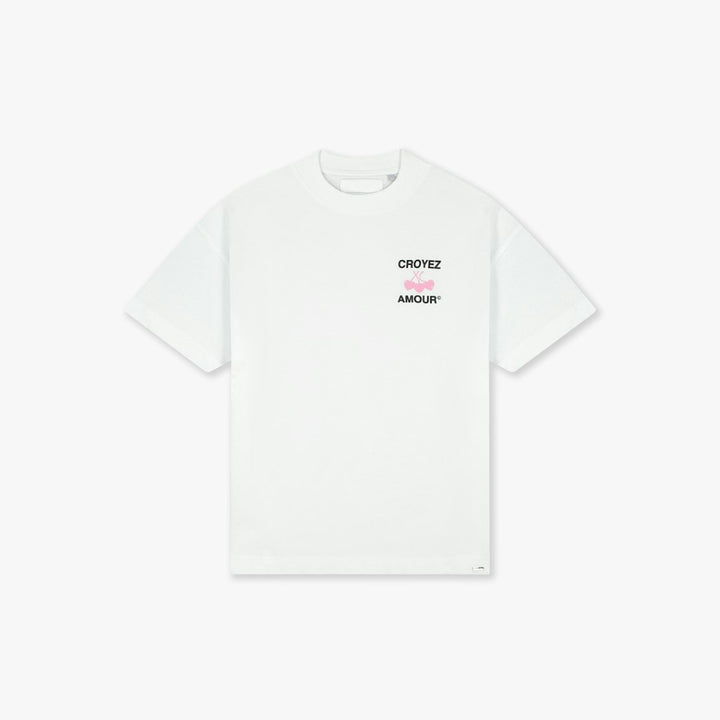 T-shirt Amour - Wit