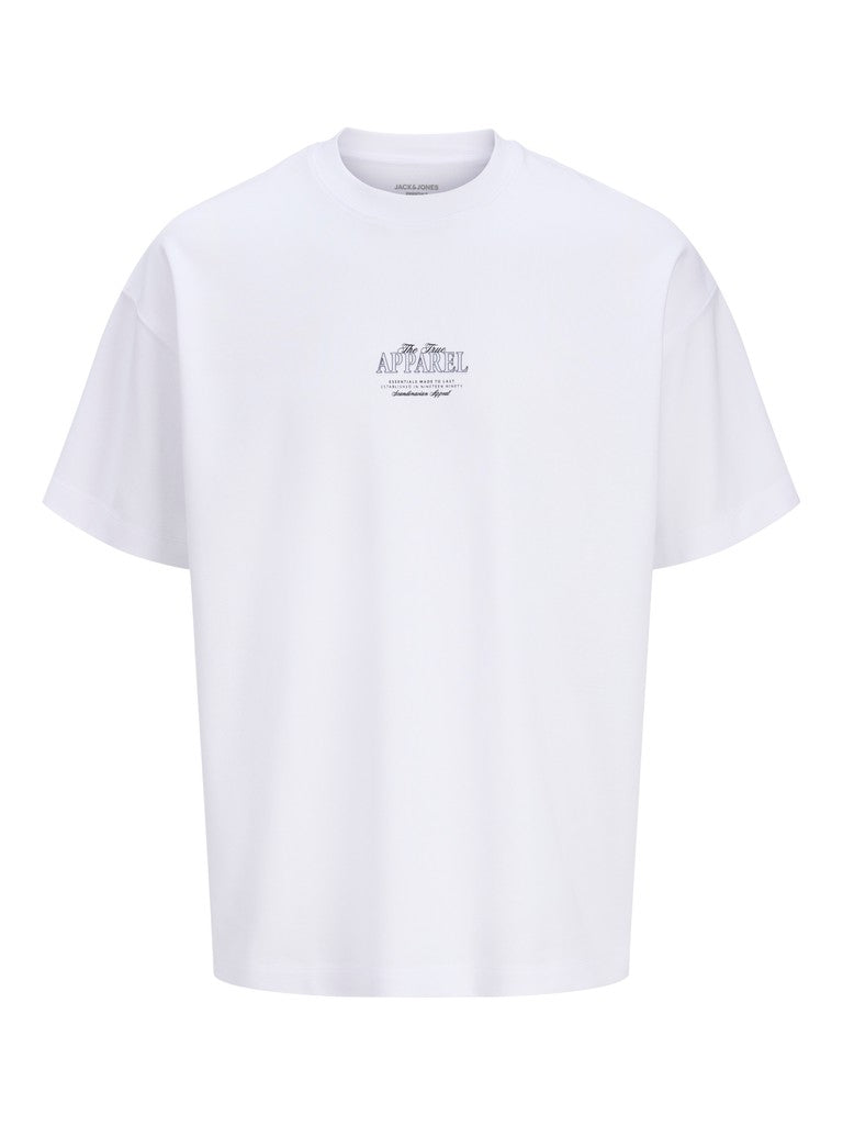 Jjebarron Studio Tee Ss - Wit