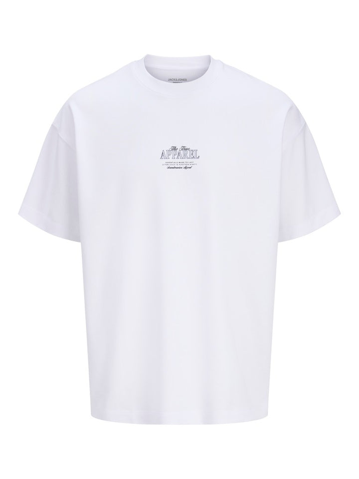 Jjebarron Studio Tee Ss - Wit