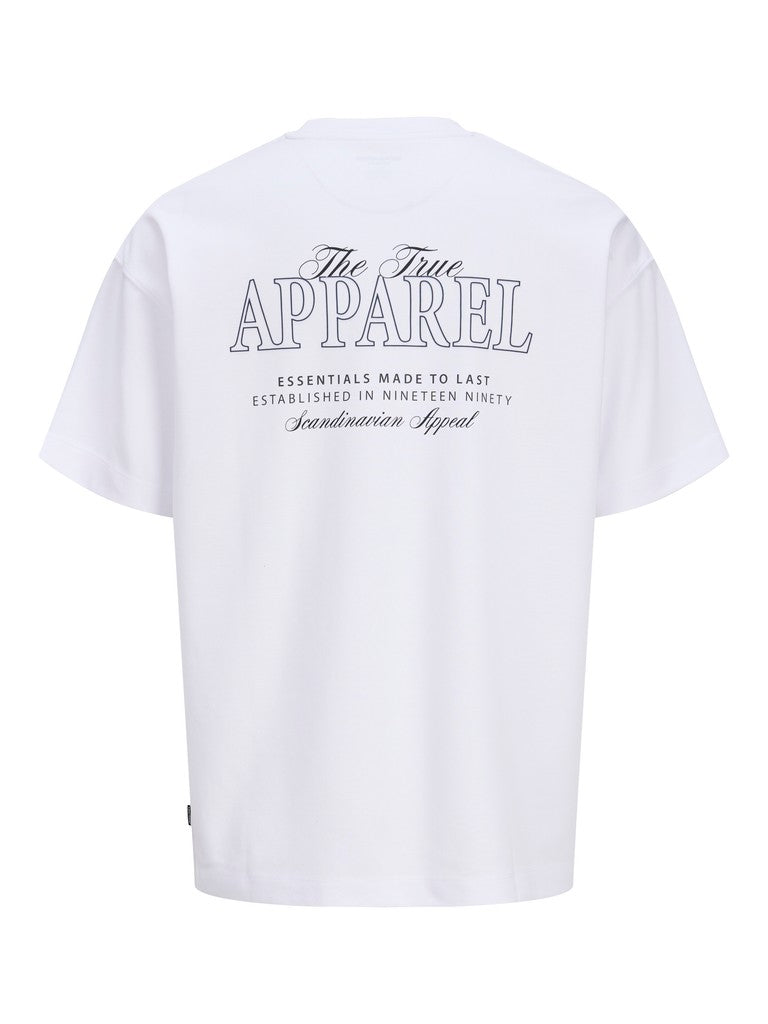 Jjebarron Studio Tee Ss - Wit