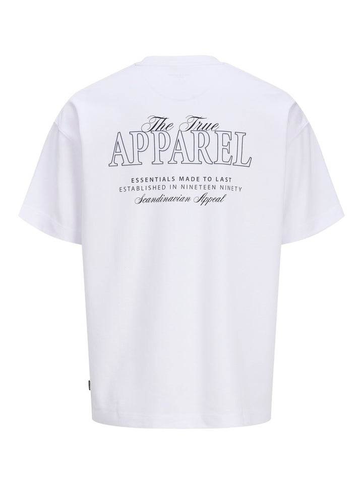Jjebarron Studio Tee Ss - Wit