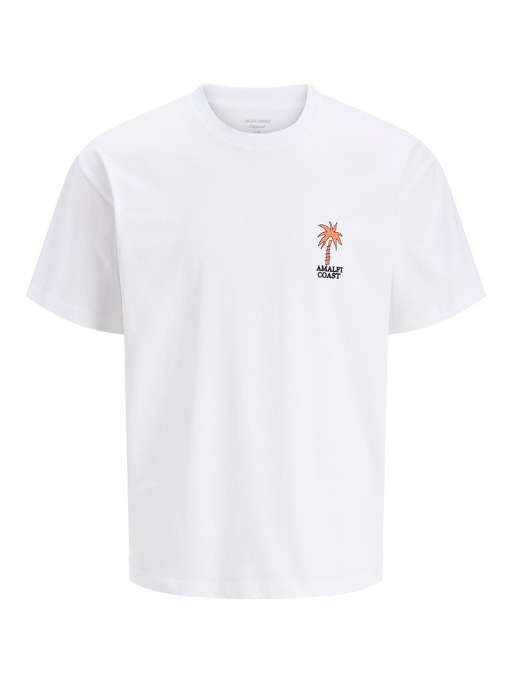 Jorsun Mate Tee Ss Crew Neck Styd Ss26 - Wit