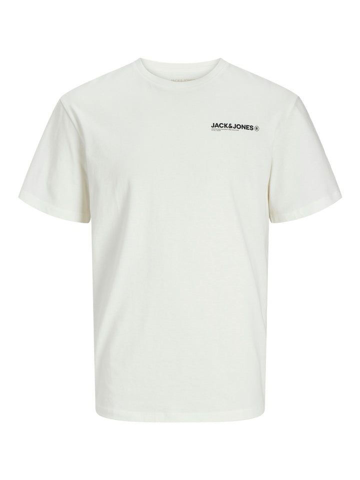 Jjhawaii Tee Ss Crew Neck - Off-white