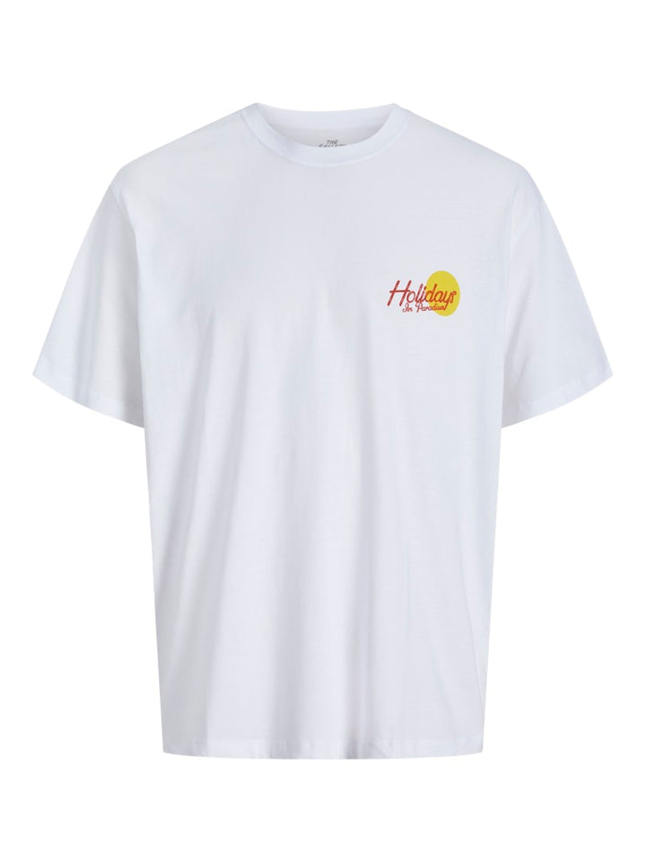 Jorwowie Tee Ss Crew Neck - Off-white