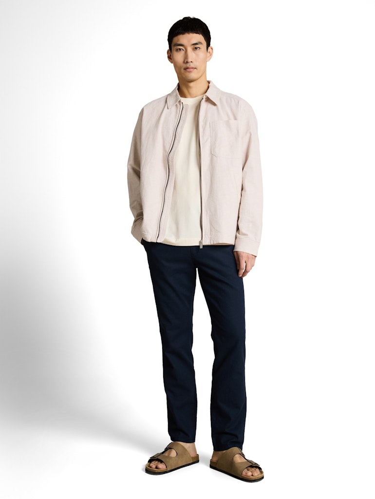 Garment Dyed T-shirt Pocket - Off-white