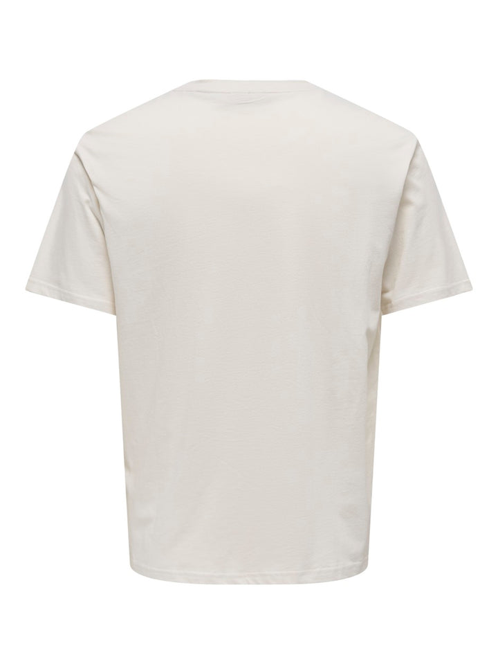 Onsdawson Reg Ss Tee Vd - Off-white