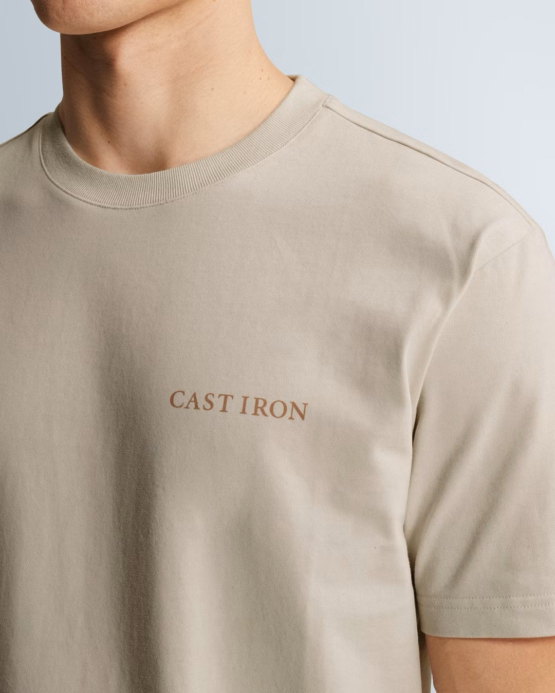 Short Sleeve R-neck Relaxed Fit Pe - Off-white