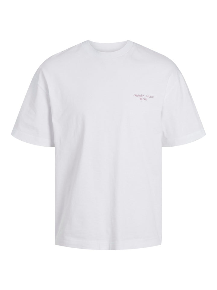 Jornoho Back Graphic Tee Ss Crew Ne - Off-white