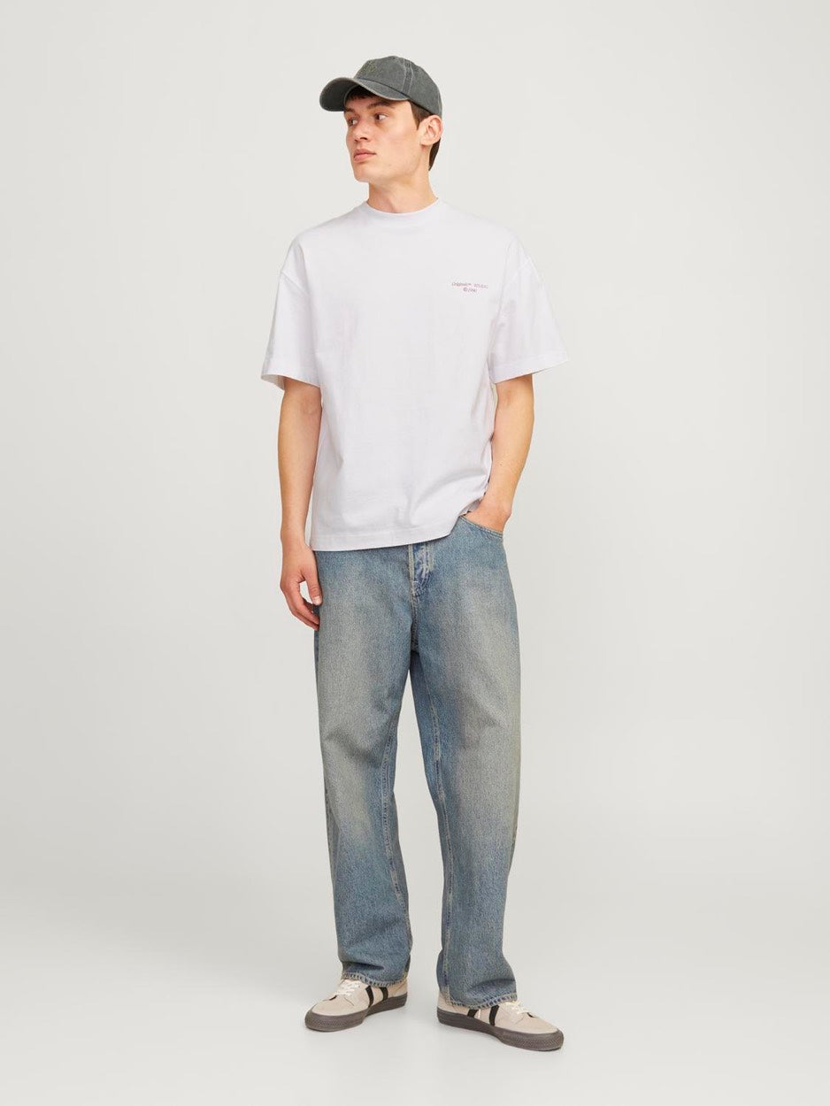 Jornoho Back Graphic Tee Ss Crew Ne - Off-white