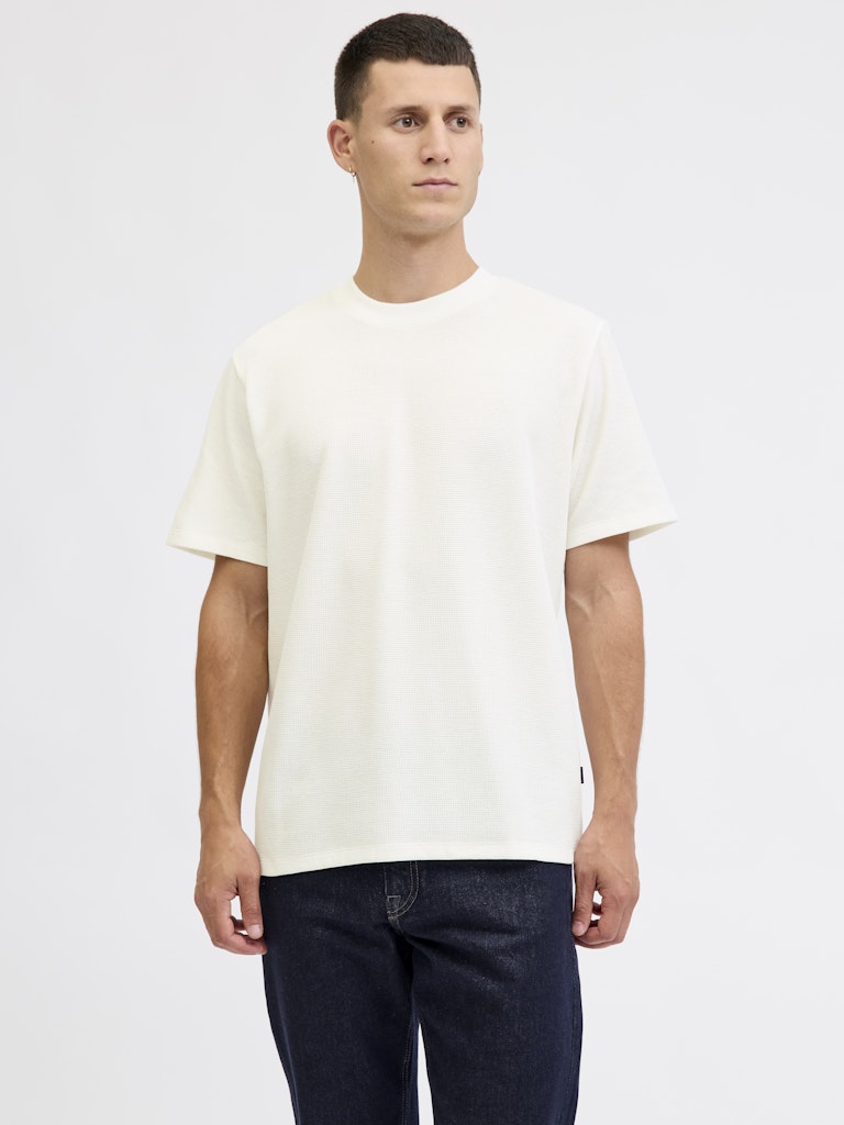 Jprblaleo Ss Structure Tee - Off-white