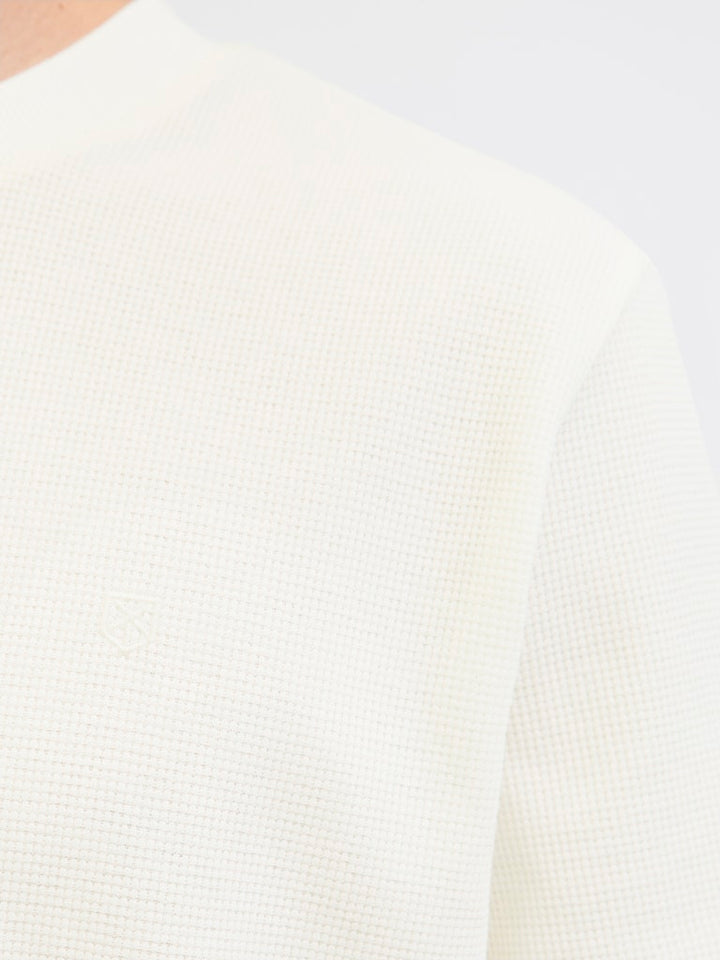 Jprblaleo Ss Structure Tee - Off-white