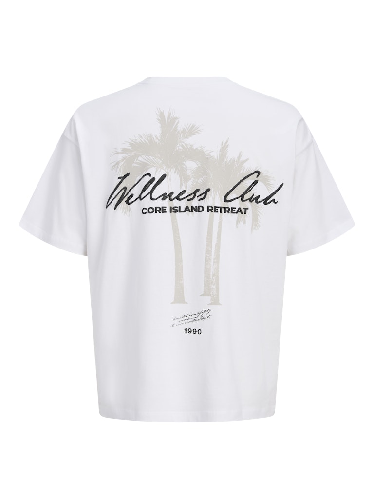 Jcoeterna Script Back Print Tee Ss Sa26 - Off-white