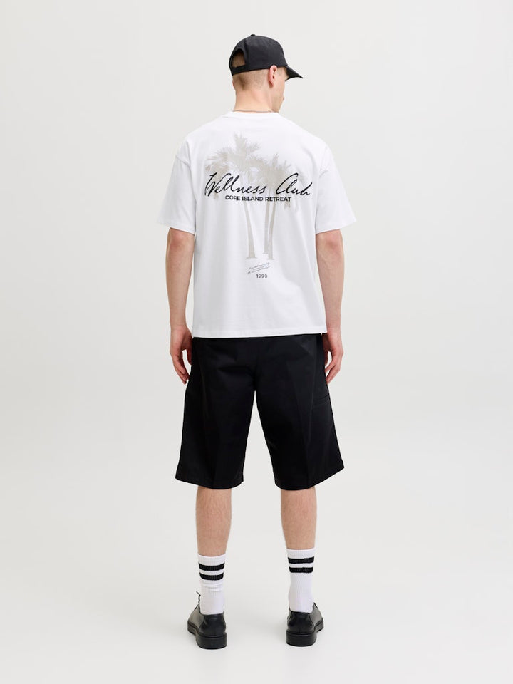 Jcoeterna Script Back Print Tee Ss Sa26 - Off-white