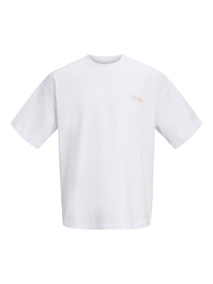 Jorsanremo Back Tee Ss Crew Neck Sn - Off-white