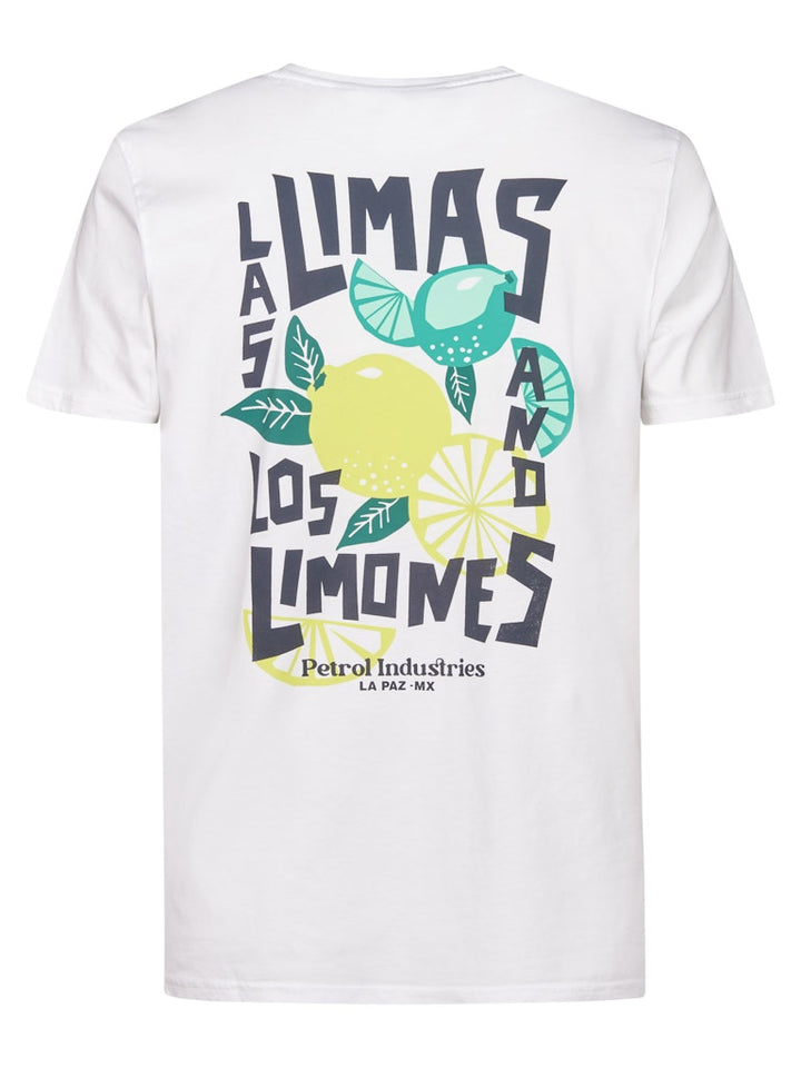 Men T-shirt Ss Classic Print - Off-white