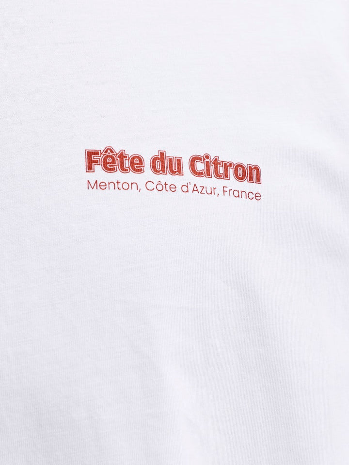 Jjlemon Tee Ss Crew Neck - Off-white